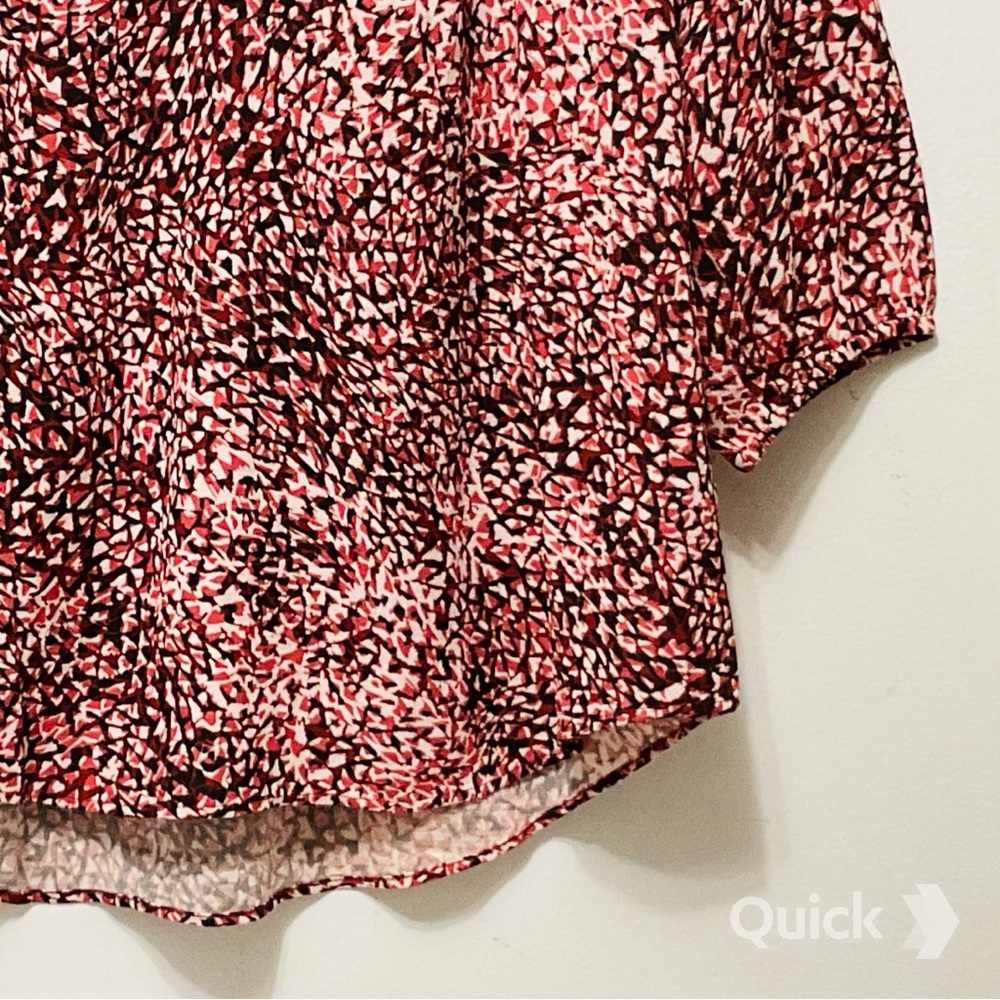 M - New Cathy Y Neckline 3/4 Sleeve Top - Picture 6 of 10